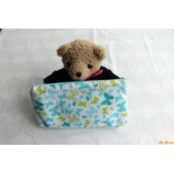 Trousse de toilette enfant et ses accessoires papillon