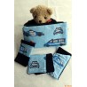 Trousse de toilette enfant et ses accessoires police