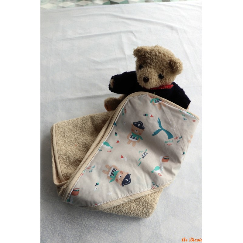 Sortie de bain pirate