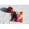 Housse pour savon année 60 mauve