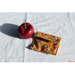 Housse pour savon artifice moutarde