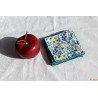 Lot de 4 lingettes printanières bleues