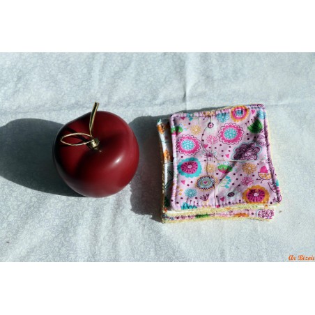 Lot de 4 lingettes fillette