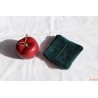 Lot de 4 lingettes feuillage vert