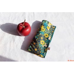Housse adulte brosse à dents et dentifrice bouquet fleurs jaunes