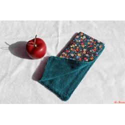 Feuille d'essuie-tout fleurs multicolores