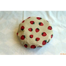Lot de 4 couvercles fraises