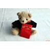 Gant de toilette enfant rouge artifice