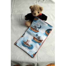 Serviette animaux nuit pour matelas nomade
