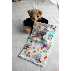 Serviette koalas pour matelas nomade