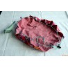 Pied sec floral année 60 mauve