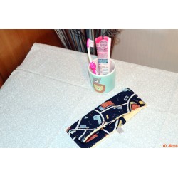 Housse enfant brosse à dents et dentifrice véhicule