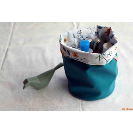 Panier rond bouquet