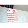 Housse enfant brosse à dents et dentifrice marin rouge