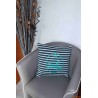 Coussin marin phare vert