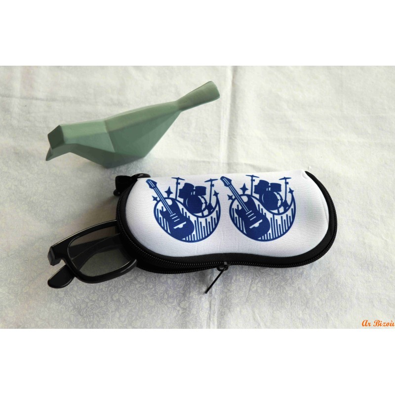 Etui à lunettes sublimé musique