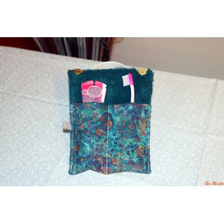 Housse enfant brosse à dents et dentifrice serpentin