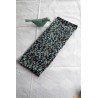 Sac réutilisable long petites fleurs blanches