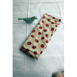 Sac réutilisable long fraises