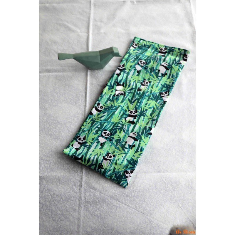 Sac réutilisable long panda