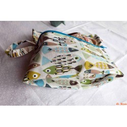 Sac à chaussures poissons