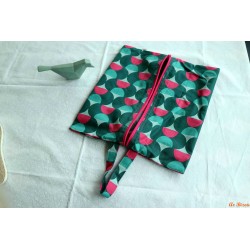 Sac à chaussures géométrique