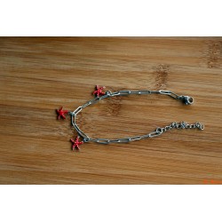 Bracelet de breloques étoiles de mer