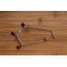 Bracelet de breloques coccinelles
