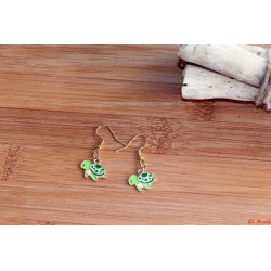 Boucles d'oreilles tortues