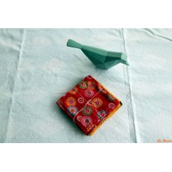 Lot de 4 lingettes artifice rouge