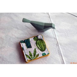 Lot de 4 lingettes cactus