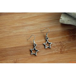 Boucles d'oreilles étoiles