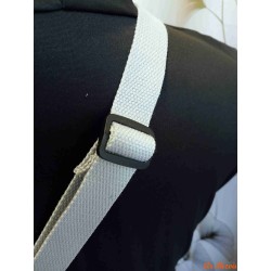 Sac banane velours bleu