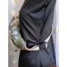 Sac banane bouclette kaki