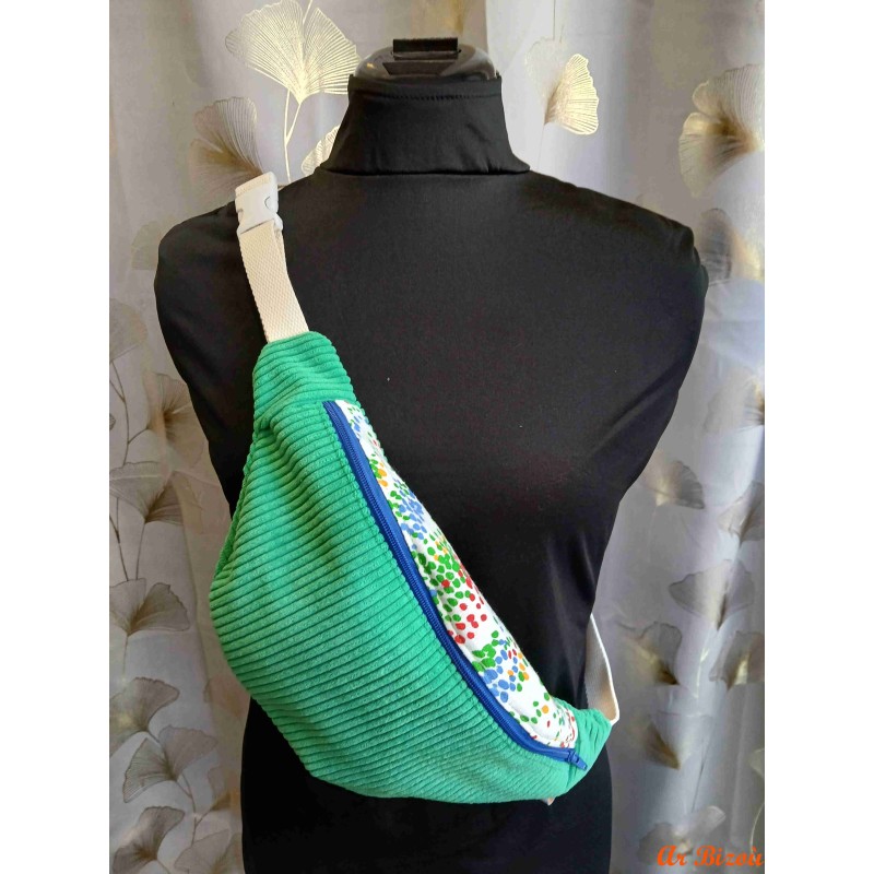 Sac banane vert