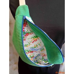 Sac banane vert