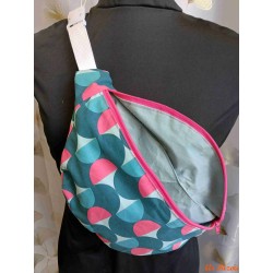 Sac banane géométrique