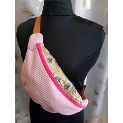 Sac banane rose