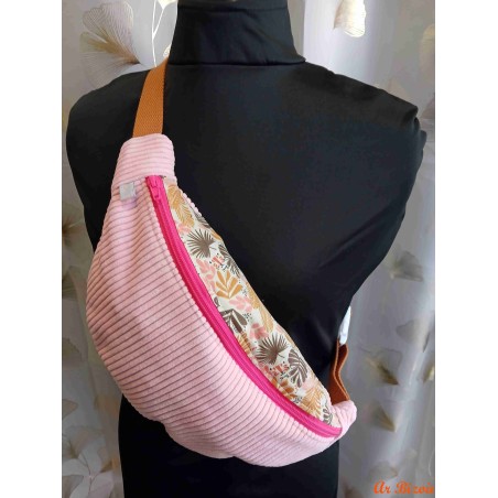 Sac banane rose