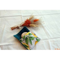 Housse pour savon citron