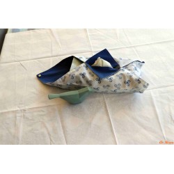 Housse origami pour boîte à mouchoirs triskèle