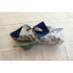 Housse origami pour boîte à mouchoirs triskèle