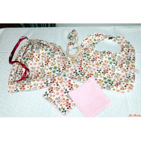 Coffret de naissance feuillage