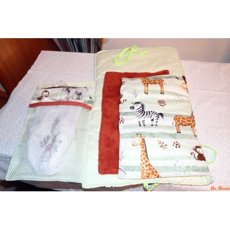 Matelas à langer nomade savane