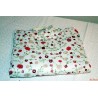 Matelas à langer nomade fleur rose