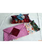 Housse origami pour boîte à mouchoirs